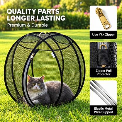 Kitt Black™ Outdoor Pet Playpen