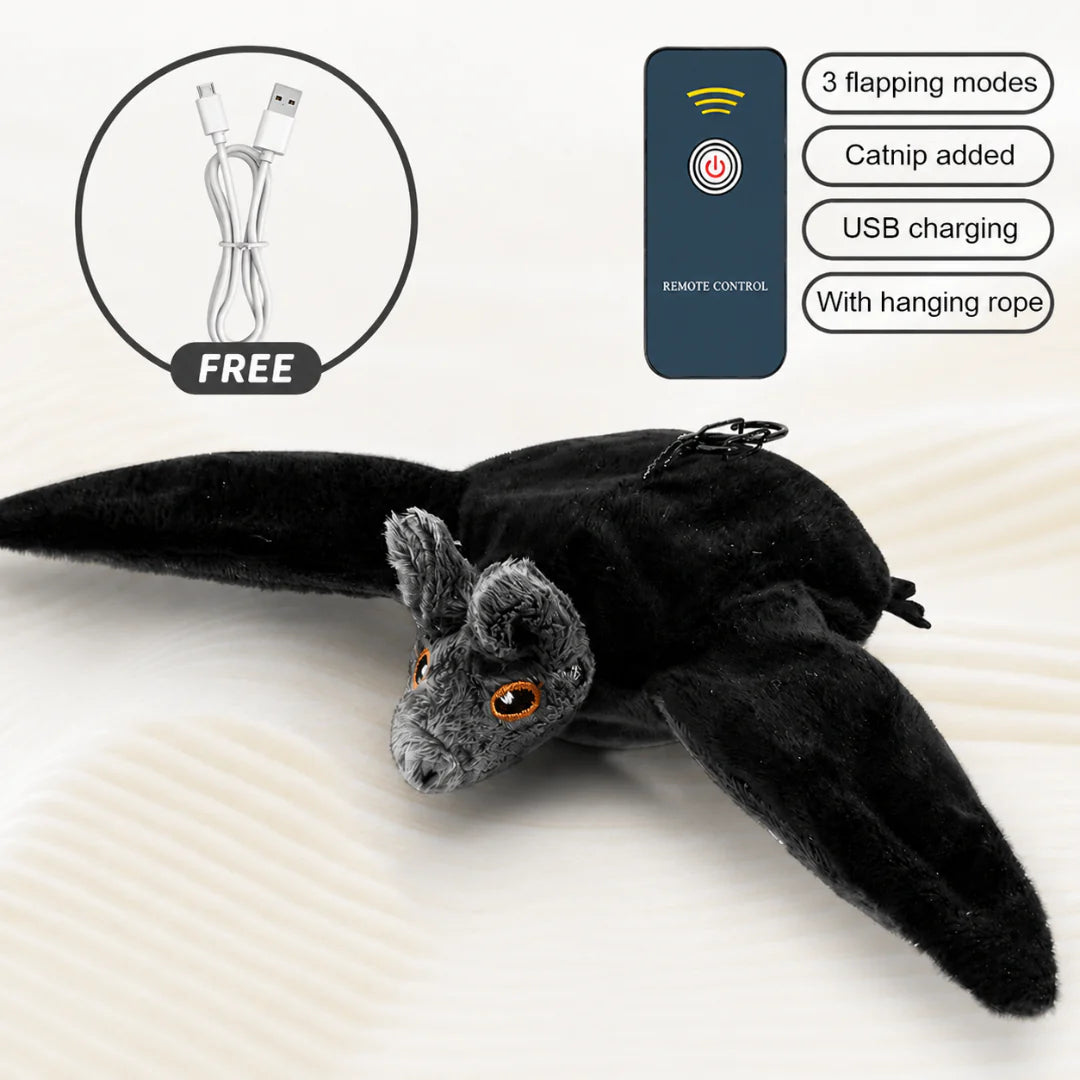 Kitt Black™ Flying Bat Toy