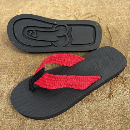 Beach Flip Flops Creative Spoof Design Summer Slippers